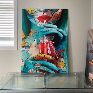 Comic Pop Art 30” x 41” (2.5ft by 3.4ft) NEW!